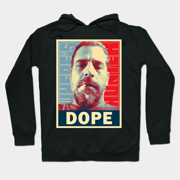 Hunter Biden Dope Laptop Hoodie by ActiveNerd